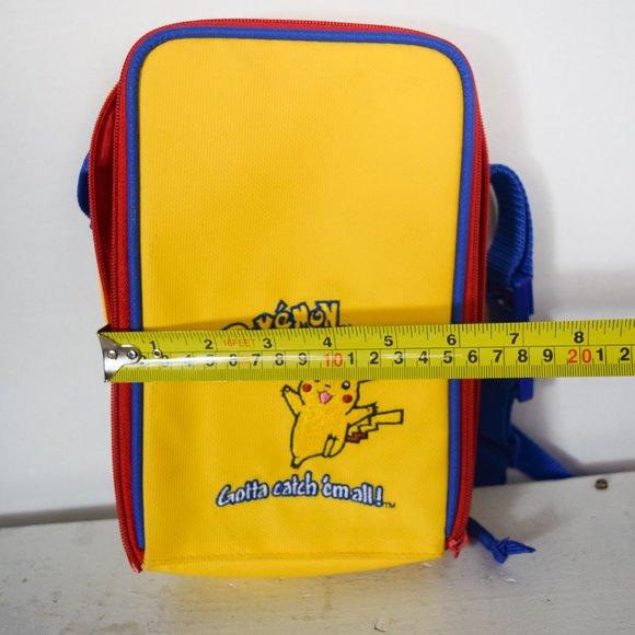 Vintage Pokemon Gotta Catch em All Crossbody Messenger Bag Gameboy Bag - Picture 6 of 7